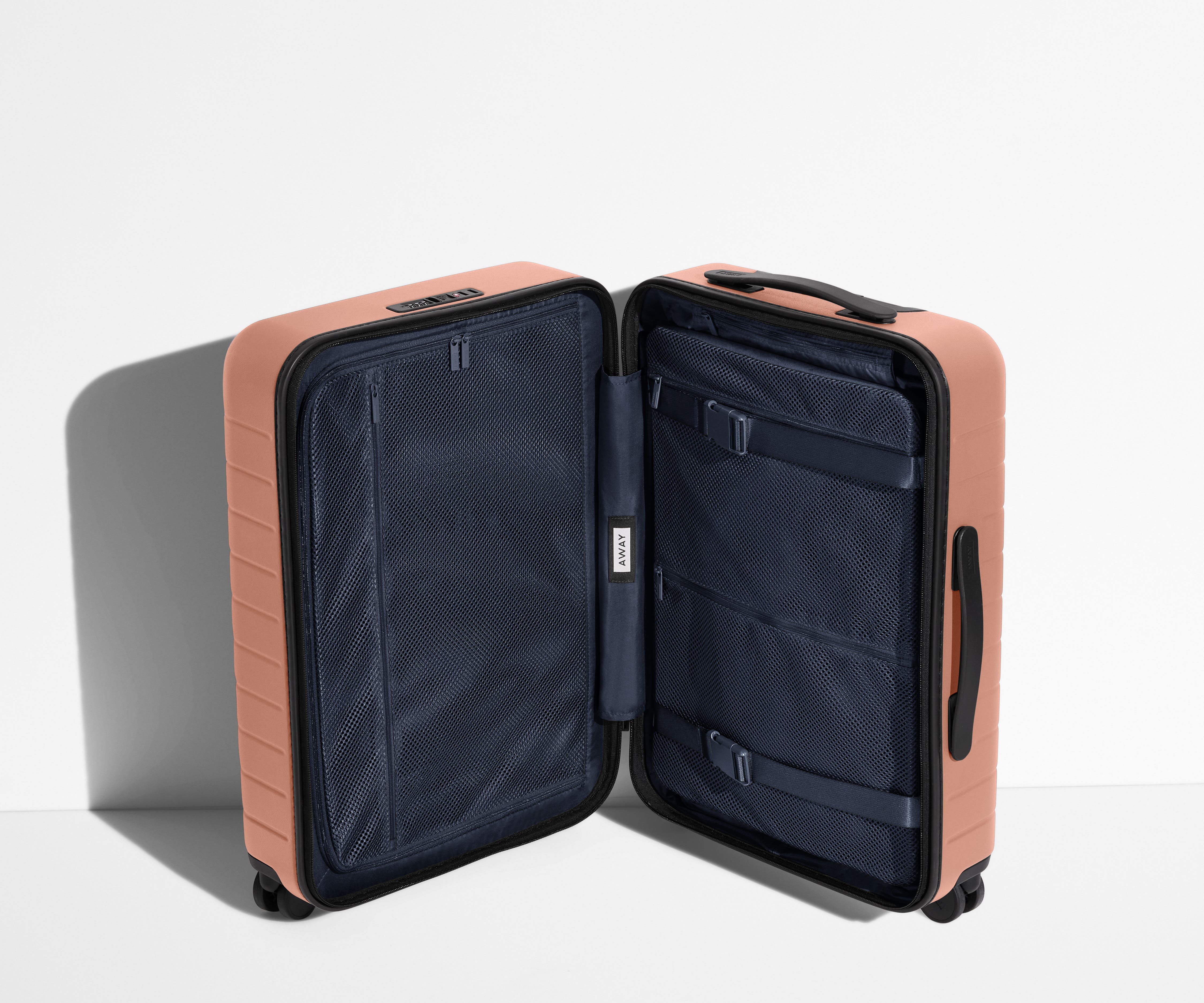 Premium Clay Pink Carry-On Luggage - Lightweight & Durable Suitcase for Travel, Business Trips & Weekend Getaways
