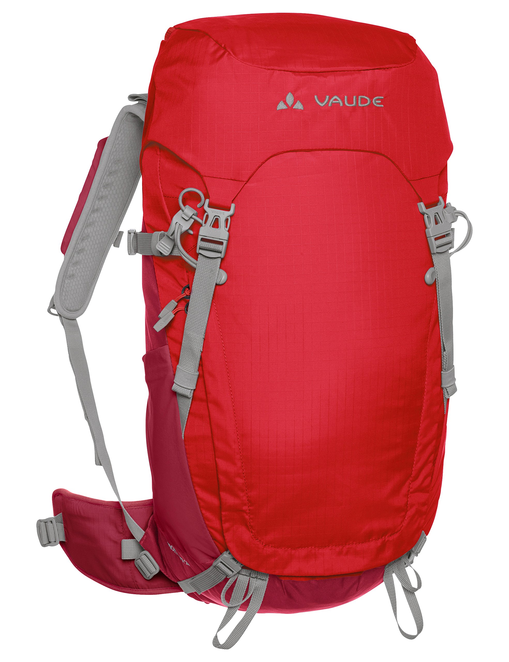 Faude Prokyon 28 Women's Hiking Backpack - Lightweight Waterproof Daypack for Outdoor Adventures, Travel & Commuting (Red)