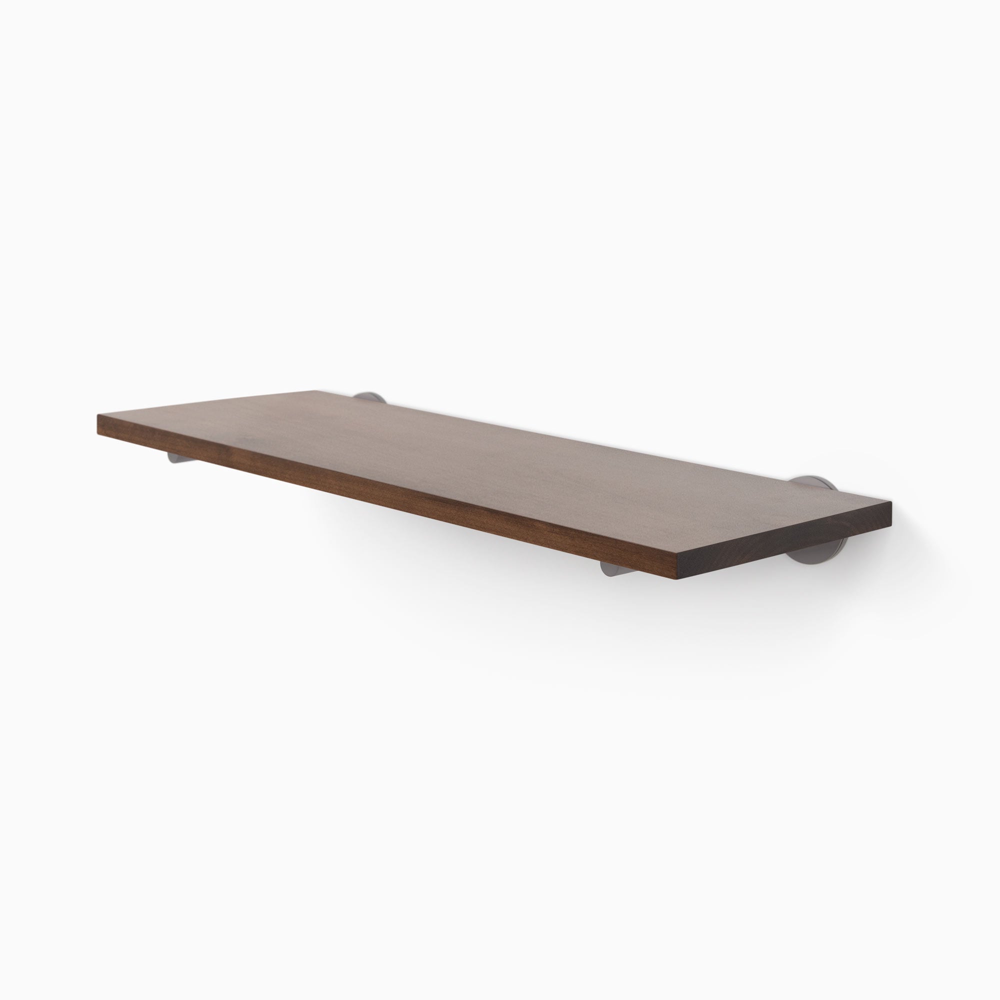 Roderick Espresso Wall Shelf - Rustic Wood Floating Shelf for Kitchen, Bathroom & Living Room - Perfect for Displaying Decor, Plants & Essentials