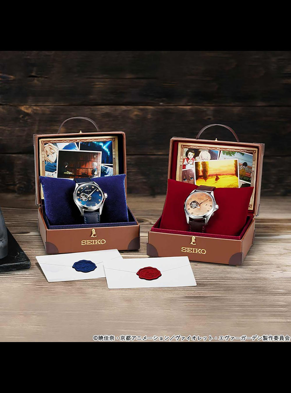 VIOLET EVERGARDEN × SEIKO Limited Edition Japan-Made Watch - Anime Collector's Timepiece for Cosplay, Gift & Fashion Accessory