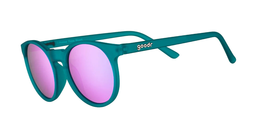 Goodr Circle G Polarized Sunglasses for Men & Women - UV Protection, Lightweight & Comfortable for Running, Cycling, Hiking & Outdoor Activities