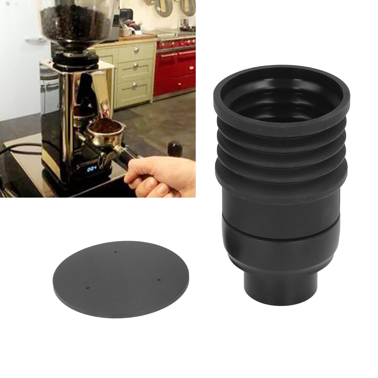 Premium Aluminum Alloy Detachable Coffee Grinder Bean Tray - Reusable Blow Bean Tray for Coffee Shops & Home Baristas | Perfect for Espresso, French Press & Pour Over Brewing