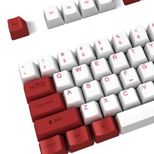 Akko X Ducky 108 Key OEM Profile PBT Dye Sublimation Keycaps Set for Mechanical Keyboard - Perfect for Gaming, Typing & Office Work