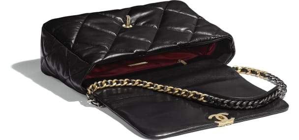 Chanel 19 Flap Bag Black - Luxury Designer Handbag for Women | Perfect for Evening Events, Parties & Special Occasions