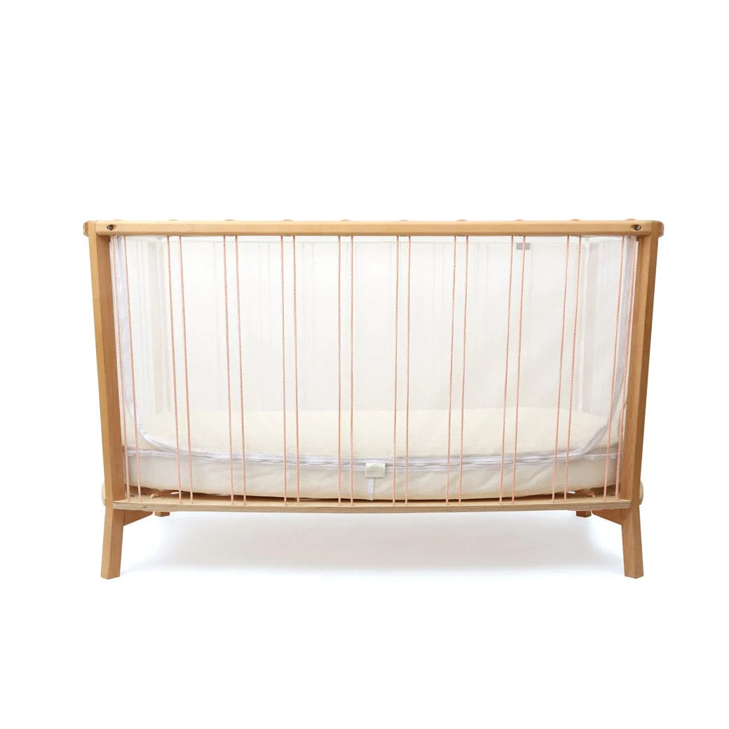 Charlie Crane Kimi Baby Bed & Mattress - Premium Wooden Crib with Organic Mattress for Newborns & Toddlers | Nursery, Bedroom & Travel Use