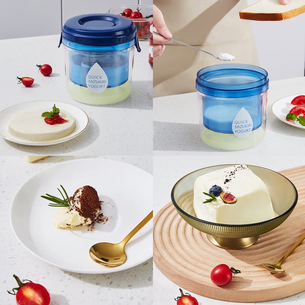 Greek Yogurt Strainer Maker - Yogurt Cheese & Nut Milk Filter Machine - Kitchen Gadget for Homemade Curd, Juice & Dairy - Perfect for Healthy Breakfast & Meal Prep