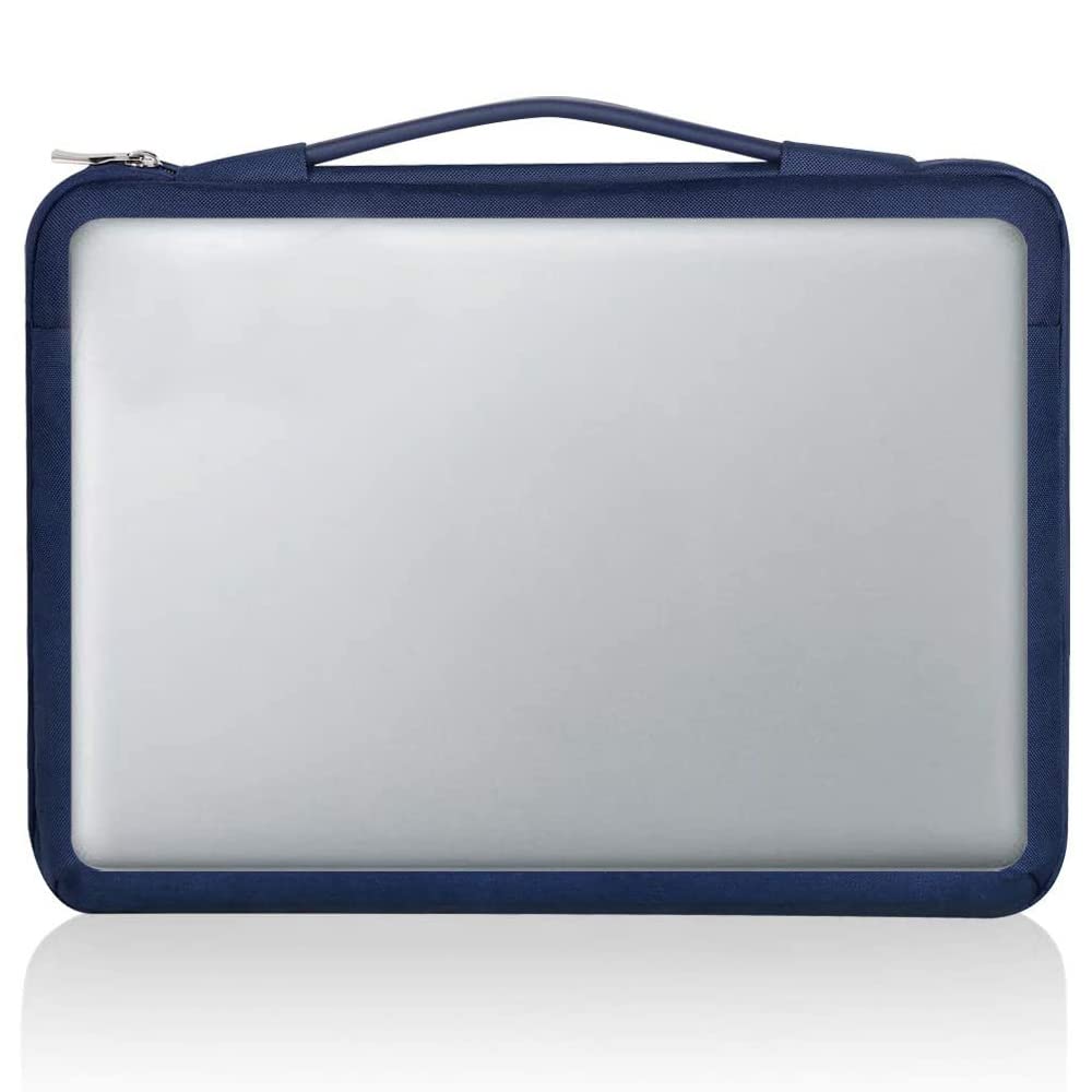 LANDICI 15.6-16 Inch Laptop Sleeve Case - Waterproof & Shockproof Protective Cover for MacBook Air 15, MacBook Pro 15/16 (2021), Dell, Lenovo, HP, Acer, Samsung Notebooks - Perfect for Travel, Office & School Use (Blue)