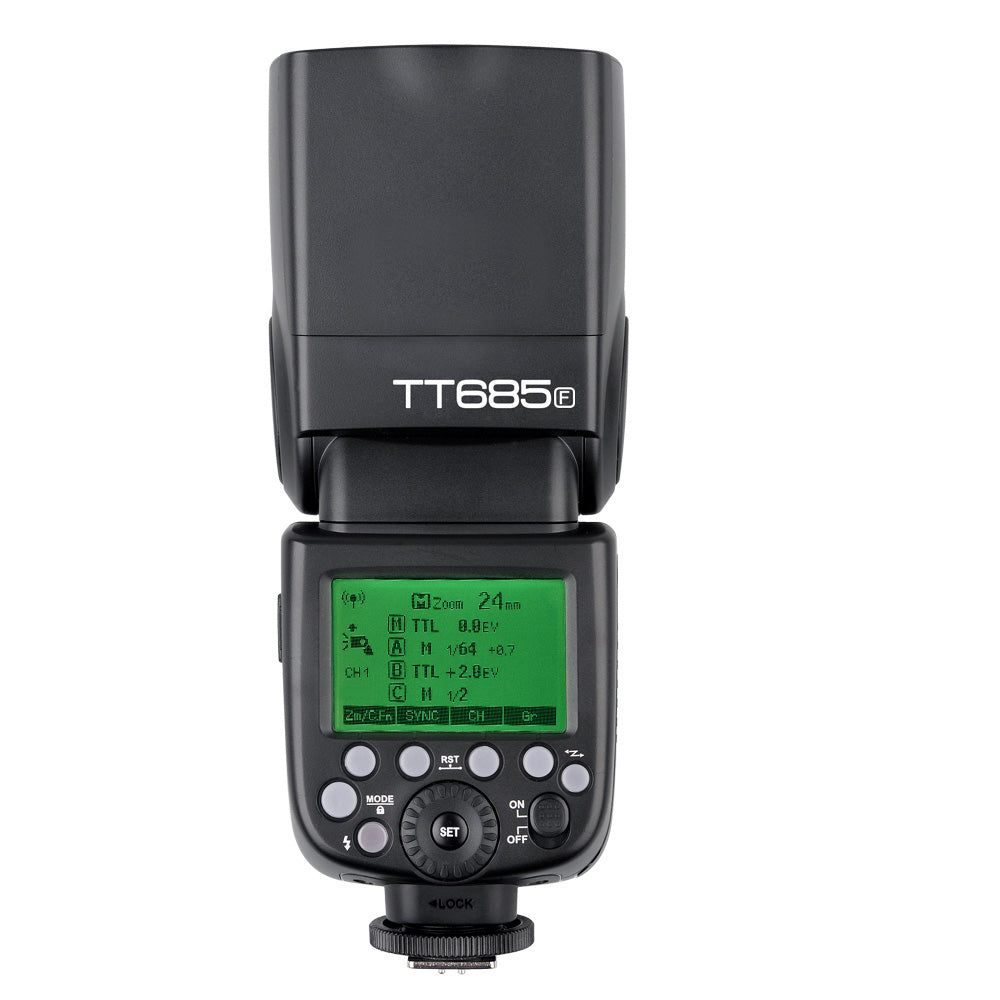 Godox TT685F TTL Flash Speedlite for Fuji Cameras - Perfect for Wedding, Portrait & Event Photography