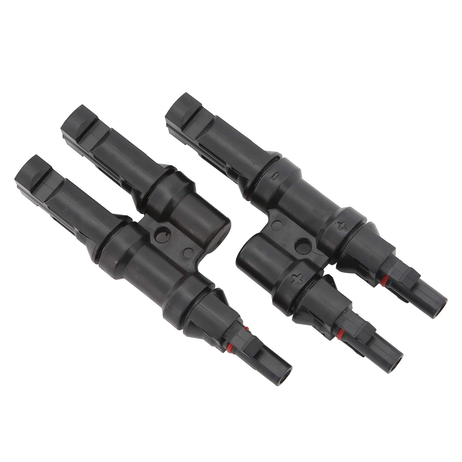 Solar Panel Installation Kit - 10 Pairs MC4 Connectors, 2 Adjustable Wrenches, Y Branch Connector & Crimping Tool for DIY Solar System Assembly (Home, RV, Boat & Off-Grid Power)