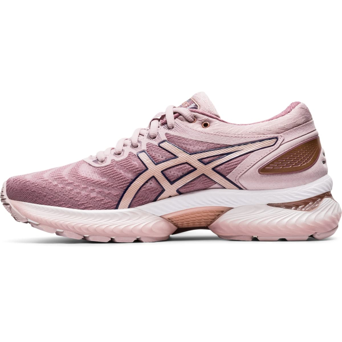 ASICS Women's Gel-Nimbus 22 Lite-Show Running Shoes - Lightweight Cushioned Sneakers for Women with Reflective Details | Perfect for Road Running, Jogging & Gym Workouts