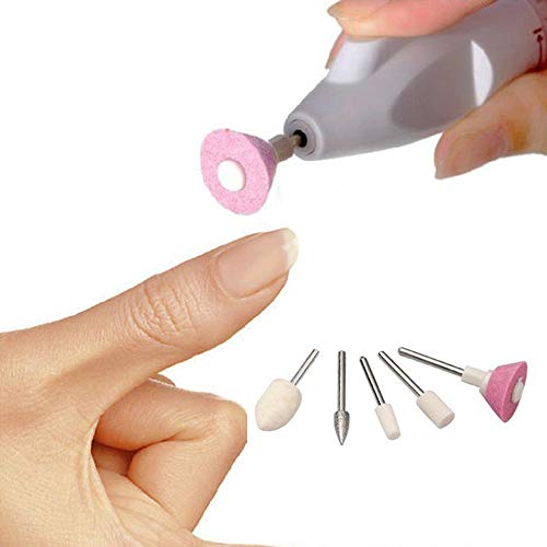 Electric Manicure & Pedicure Kit - Professional Nail Trimming, Polish & Drill Set with Buffing Files - Perfect for Home Nail Care, Salon Use & DIY Nail Art