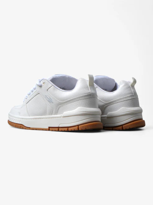 Mormaii Crest White Gum Women's Sneakers - Lightweight Comfortable Walking Shoes for Casual Wear & Outdoor Activities