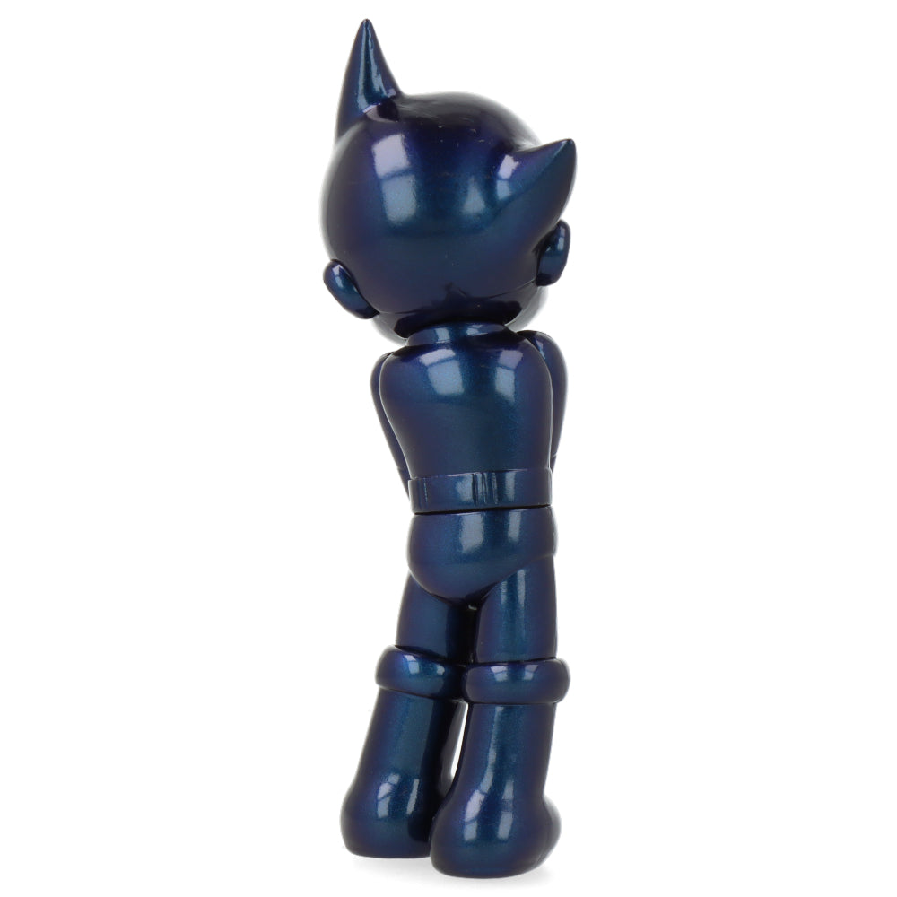 Astro Boy Shy Closed Eyes Metal Blue Collectible Figure - Perfect for Anime Fans, Home Decor & Gift Giving