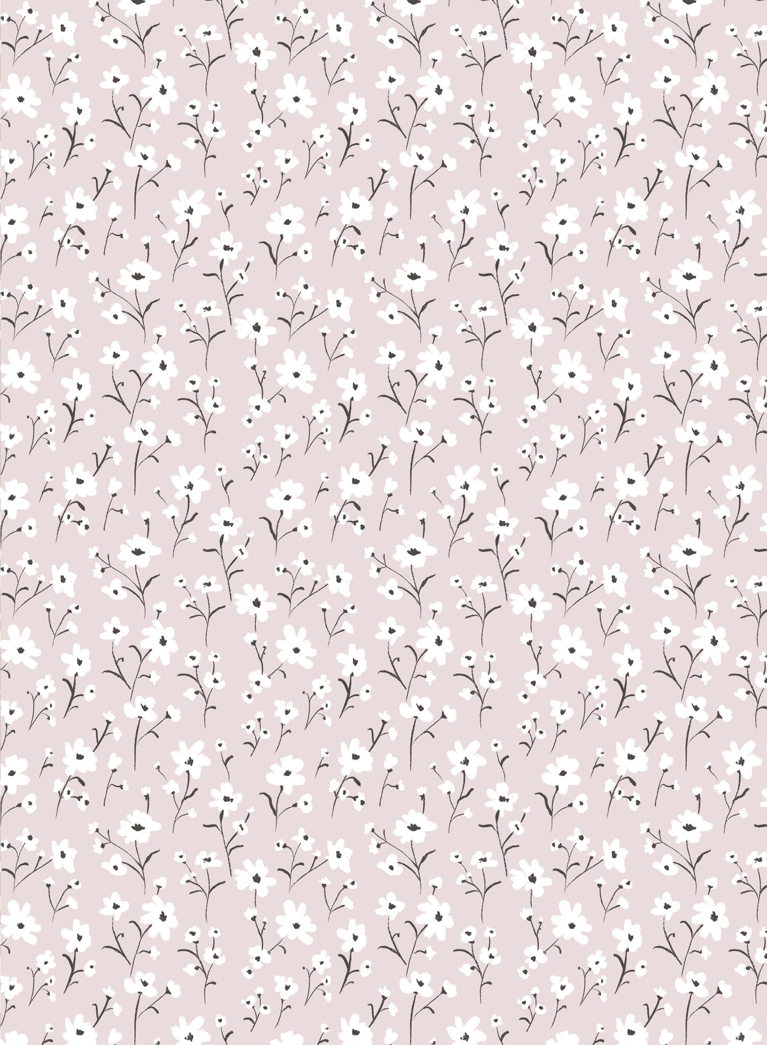 Premium Meadow Wallpaper - Nature-Inspired Floral Design for Living Room & Bedroom Decor | Peel & Stick Easy Installation