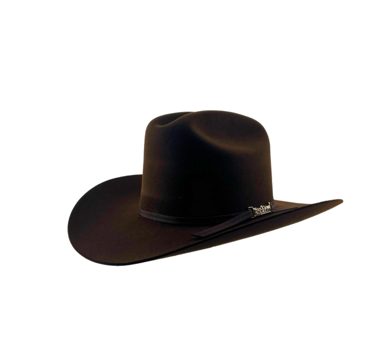 Rock'em 4X Patron Sinaloa Felt Cowboy Hat for Men - Premium Quality Western Style Hat for Rodeo, Country Music Festivals & Outdoor Adventures