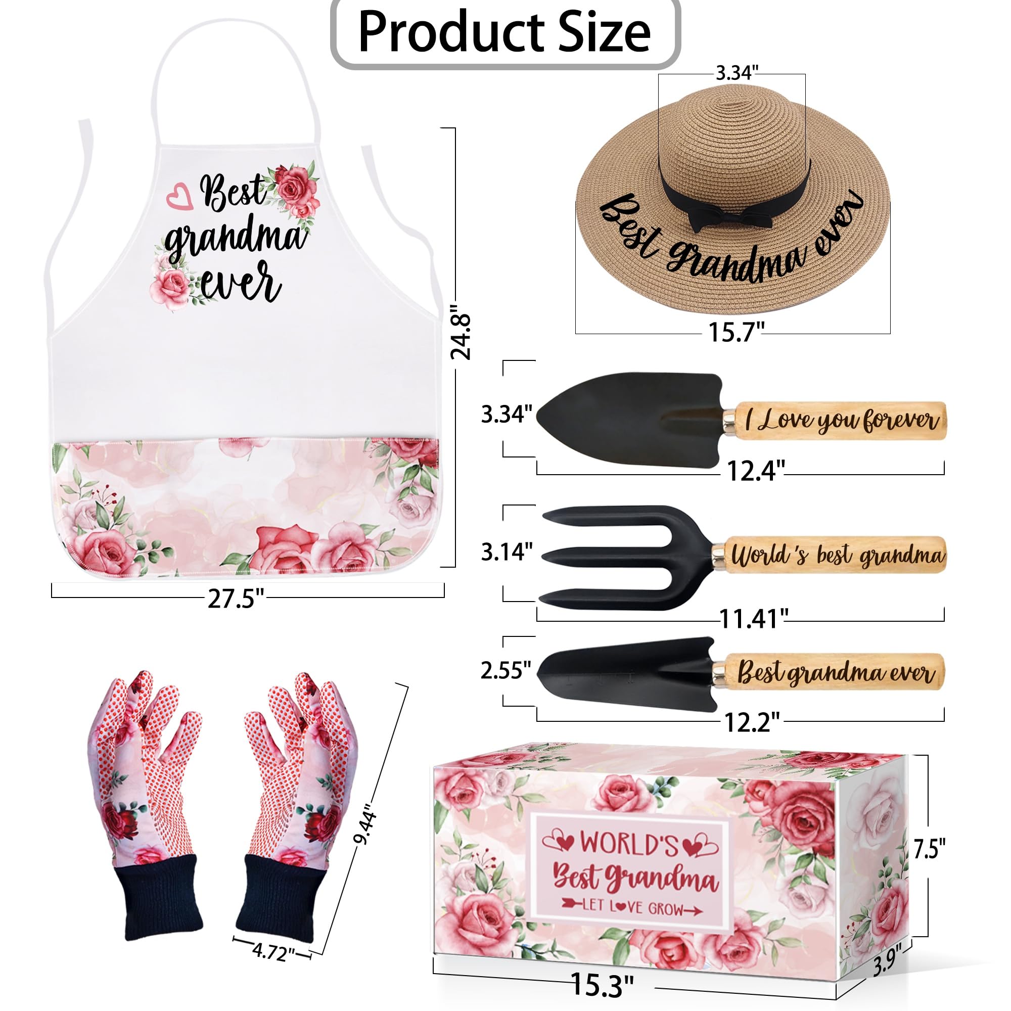 **Best Gardening Tool Set for Grandma's Birthday - Perfect Outdoor Gift for Plant Lovers - Ideal for Planting, Weeding & Landscaping**