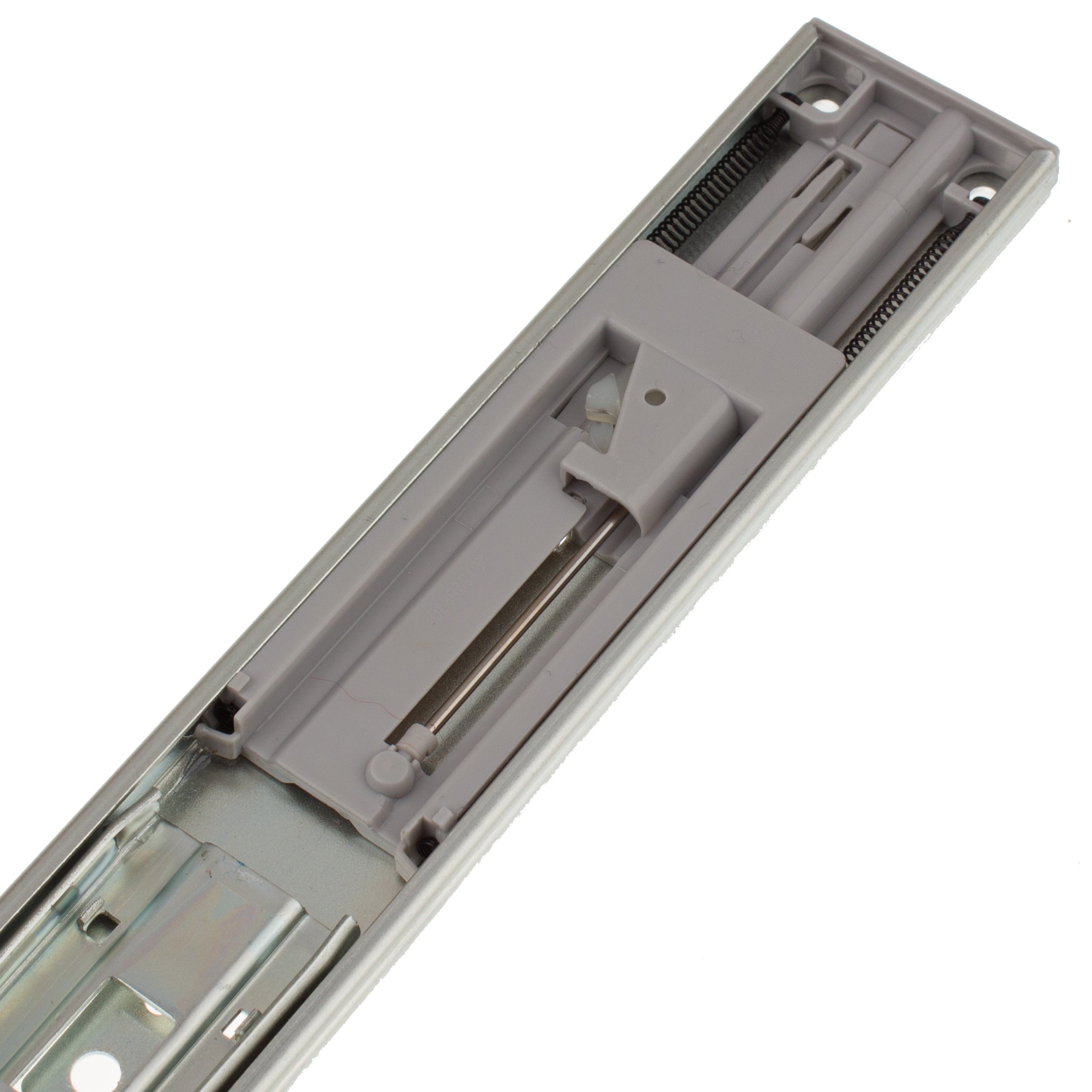 GlideRite 18 Inch Soft Close Drawer Slides - 100 lb Capacity, Full Extension, Side Mount (10 Pack, Silver) - Perfect for Kitchen Cabinets, Office Furniture & DIY Storage Solutions