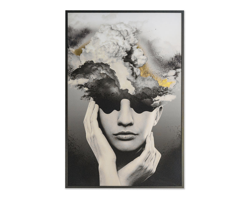 Beautiful Mind 40x60 Black Picture Frame - Elegant Wall Art for Home, Office & Gallery Decor
