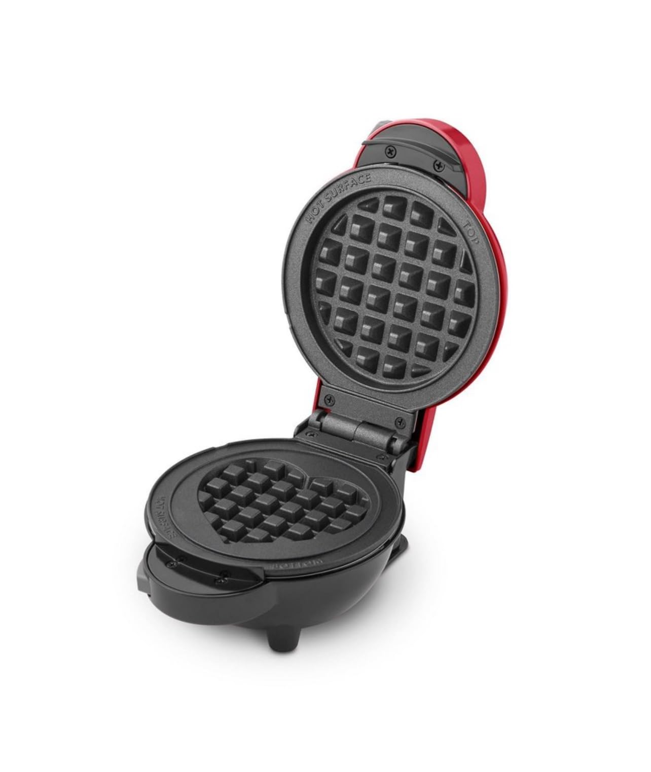 MultiMaker Mini Waffle System with Removable Plates & Storage Case - Perfect for Breakfast, Snacks & Kids Meals | Compact Waffle Maker for Home, Dorm & Travel