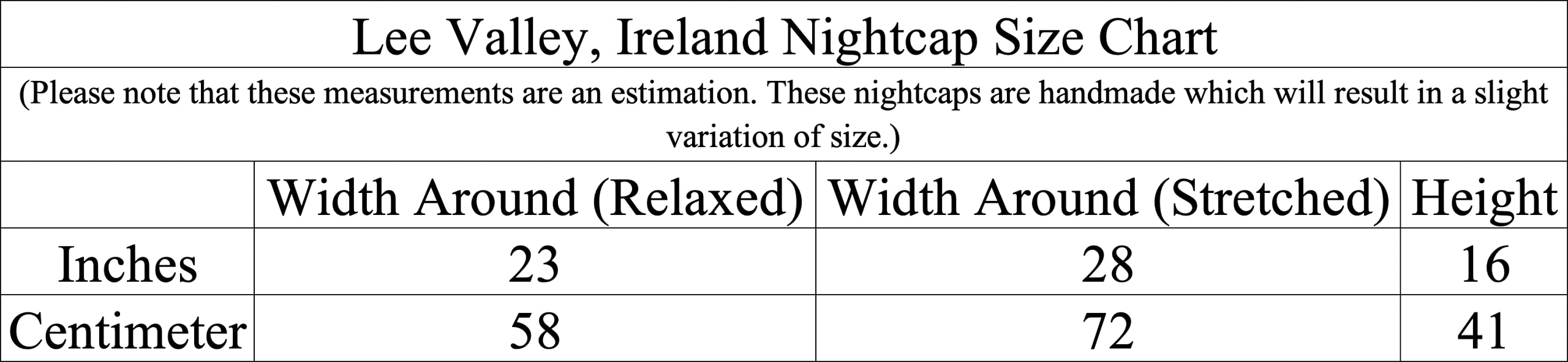 Men's 100% Cotton Night Cap - Handmade in Ireland - Cozy Winter Sleep Hat for Cold Nights & Relaxation