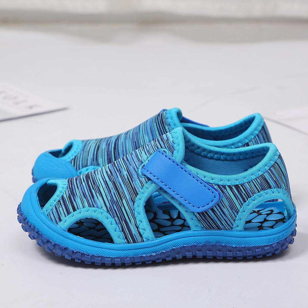 Toddler Girls' Beach Sandals - Cute Elephant Design Summer Prewalker Shoes for Baby Girls | Perfect for Outdoor Play, Poolside & Vacation