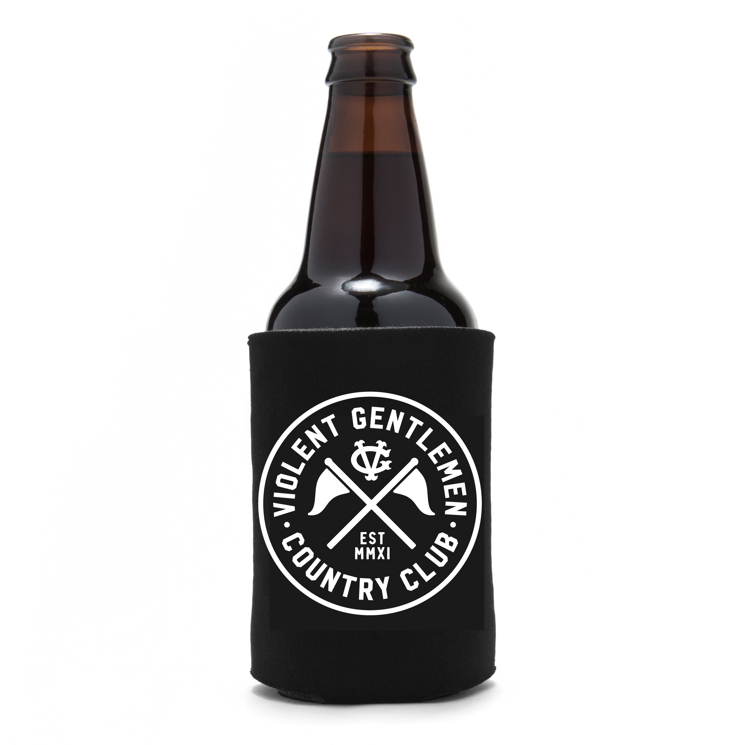Country Club Coozie - Premium Insulated Beer Can Cooler Sleeve for Golf, Tailgating & Outdoor Events - Keep Drinks Cold & Stylish