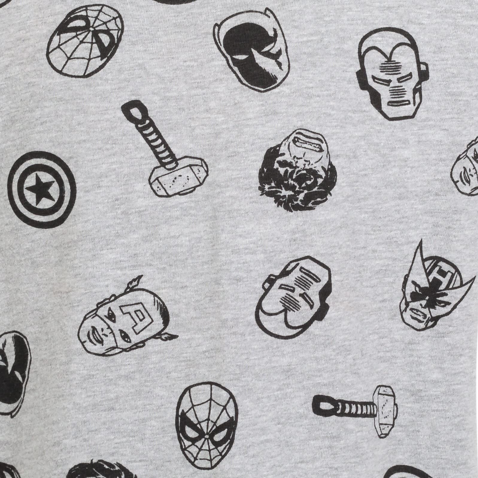Marvel Avengers Spider-Man Iron Man Thor 3 Pack Graphic T-Shirts for Kids - Toddler to Big Kid Sizes - Superhero Costume Party, School Wear & Everyday Outfits