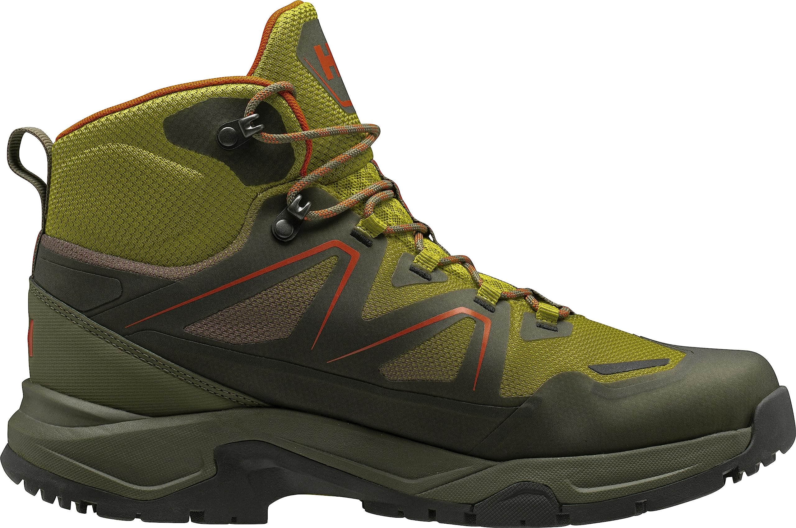 Helly-Hansen Men's Cascade Mid Helly-Tech Waterproof Hiking Boots - Lightweight & Breathable for Outdoor Adventures, Trail Running & Mountain Climbing