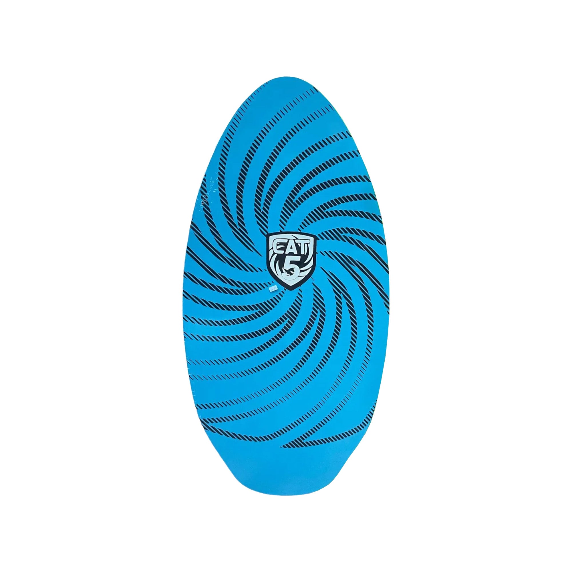 Premium Cat 5 Spiral 45 Skimboard - Lightweight & Durable Blue Wave Rider for Beach Surfing & Shore Break Fun | Perfect for Beginners & Professionals at Ocean, Lake or Pool