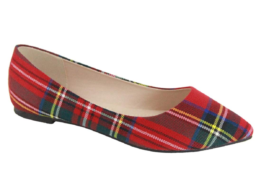 Sparkly Women's Slip-On Flat Shoes - Comfortable Low Heel Party Shoes for Weddings, Dances & Special Occasions
