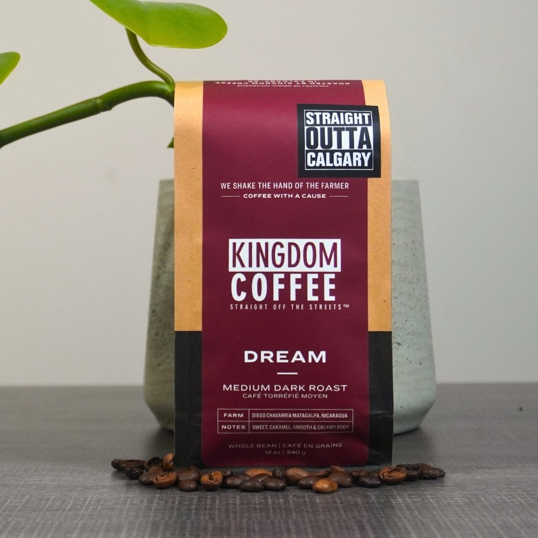 Premium Kingdom Coffee Dream Whole Bean Coffee - 100% Arabica Gourmet Blend for Espresso & Drip Brewing - Perfect for Home, Office & Gifting
