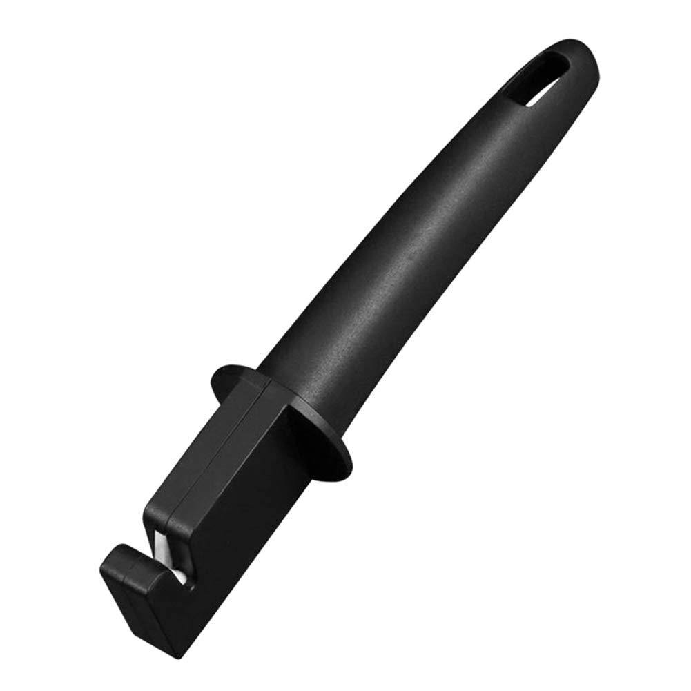 Lzndeal Knife Sharpener - Professional Kitchen Knife Sharpening Tool with Ergonomic Handle, Portable & Compact Design for Home, Camping, and Outdoor Use - Perfect for Chefs, Campers, and Cooking Enthusiasts