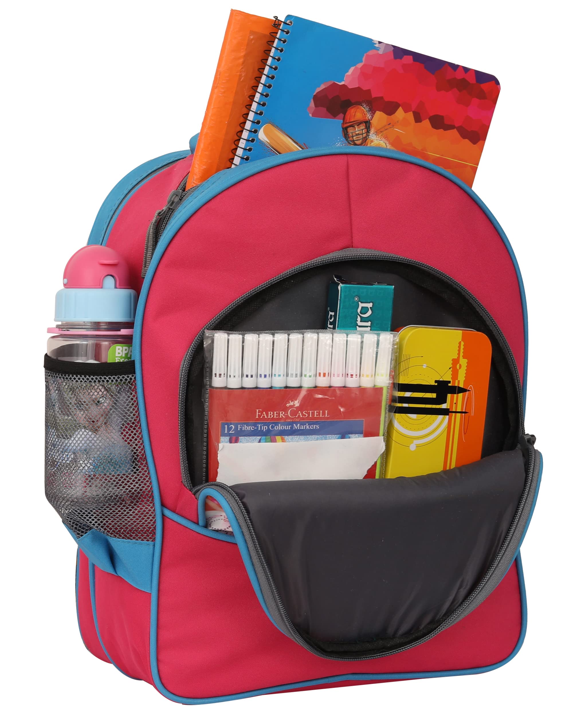 GL GOOD LIKE Princess Printed 16L School Backpack for Girls | Lightweight Kids Backpack for School, Travel & Daily Use | Cute Backpack for Toddler, Preschool & Elementary Students