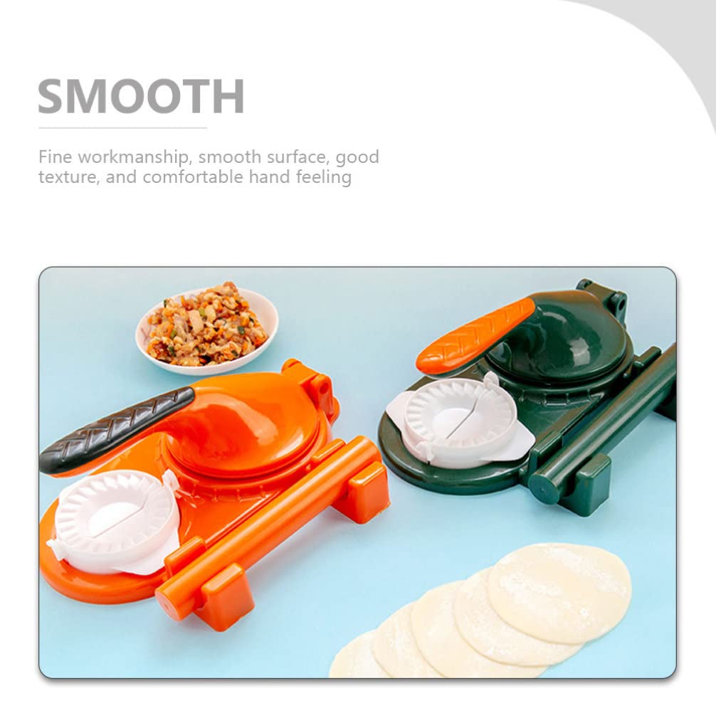 Premium Flour Tortilla Press - Dumpling Maker & Dough Presser for Pierogi, Wonton, Ravioli, Pastry - Kitchen Tool for Homemade Dumplings, Empanadas, Tacos (Perfect for Family Cooking & Meal Prep)