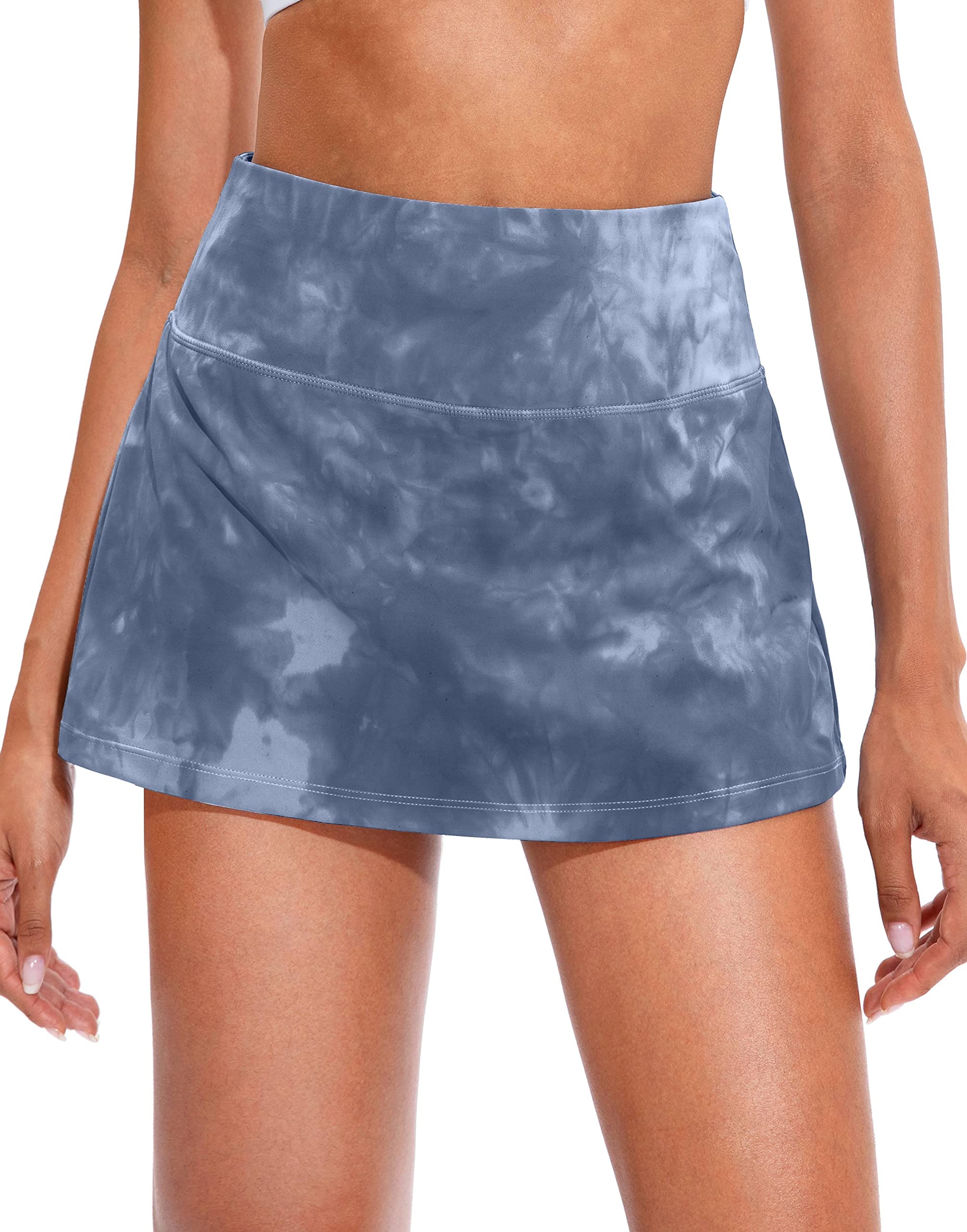Soothfeel Women's Pleated Tennis Skirt with Pockets - High Waisted Athletic Skort for Golf, Running & Workout - Perfect for Tennis, Gym & Casual Wear