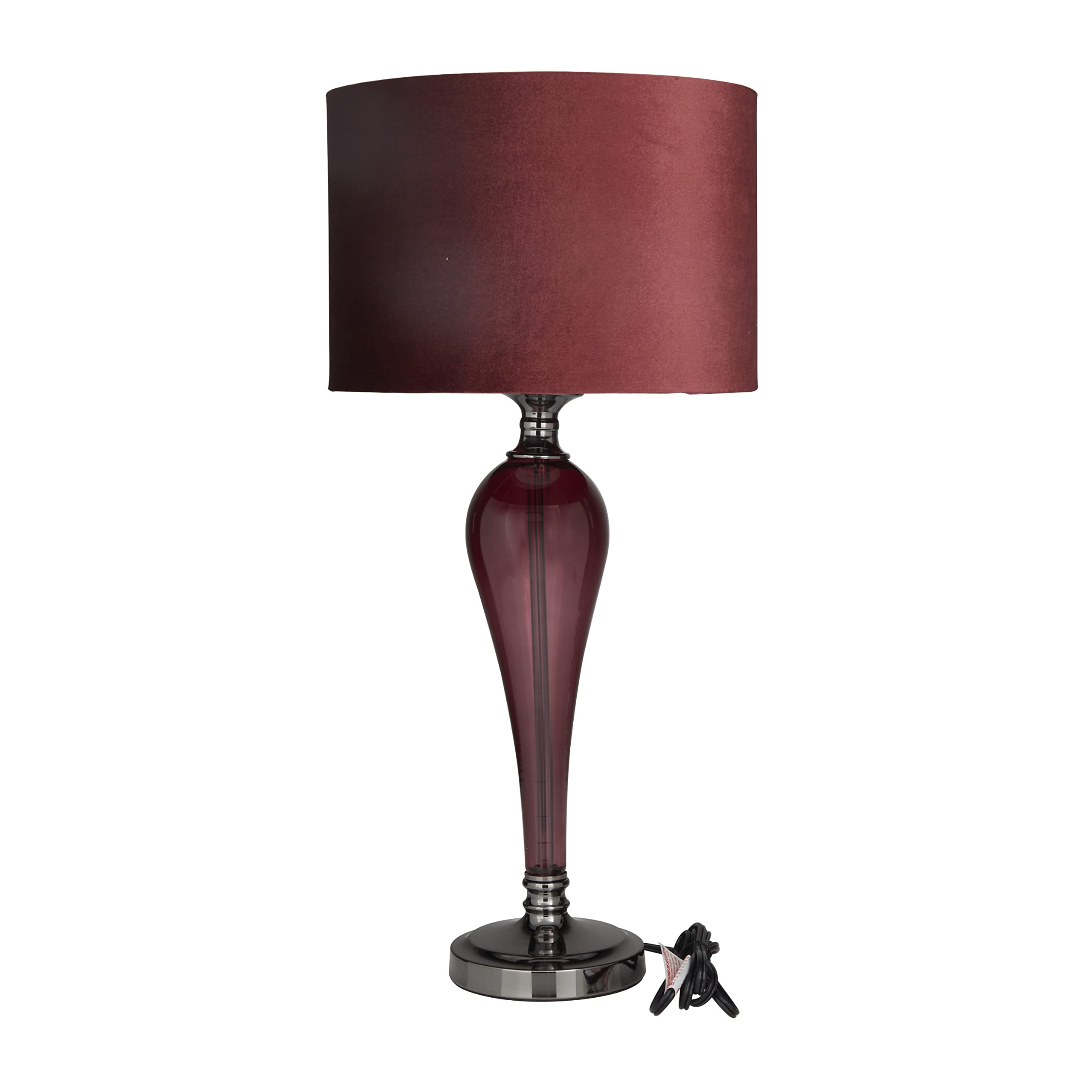 Deco 79 Glam Velvet Table Lamp - 13