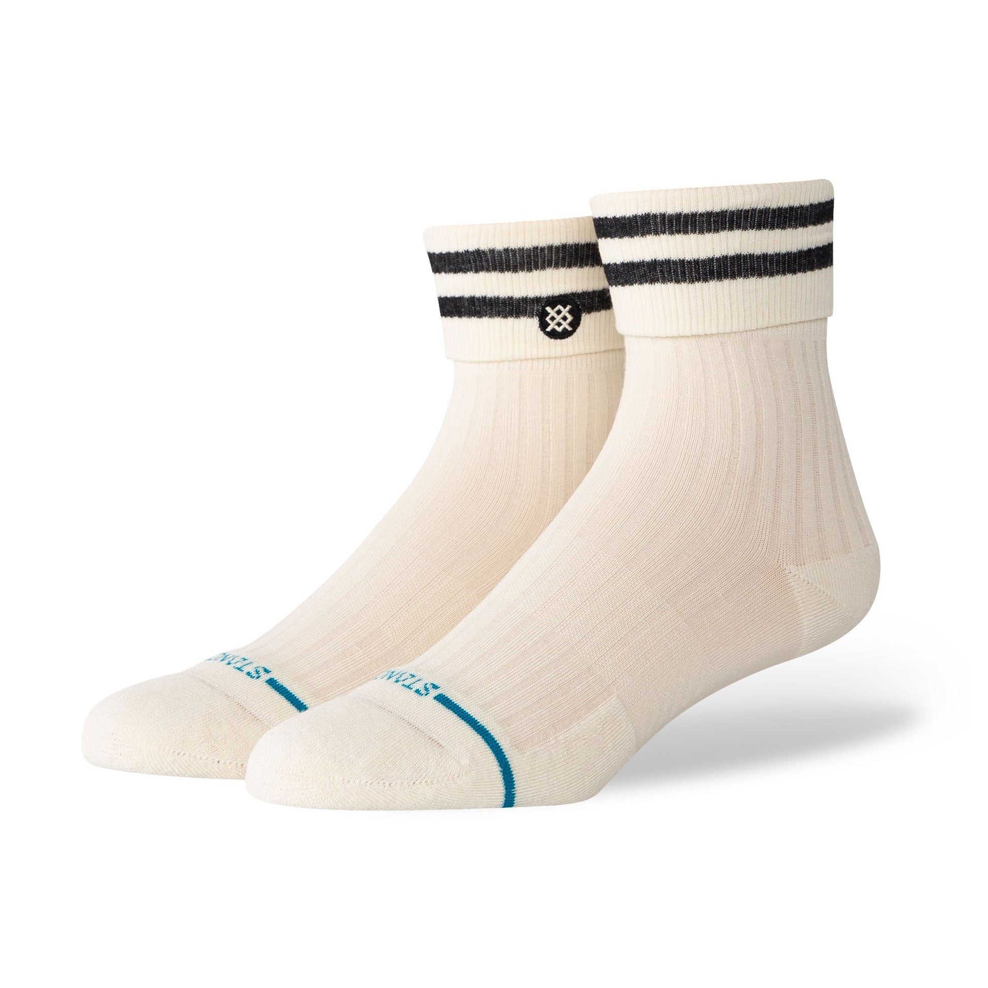 **Men's & Women's Canvas Quarter Socks with Roll Cuff - Breathable & Comfortable for Casual Wear, Sports & Outdoor Activities**