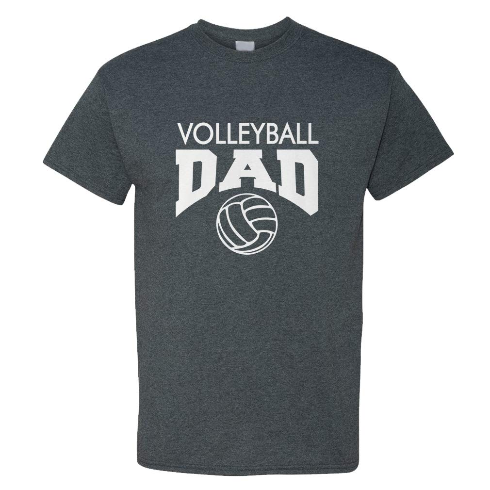 Funny Volleyball Dad Graphic T-Shirt for Men - Custom Cotton Tee - Perfect for Sports Fans, Gifts & Casual Wear