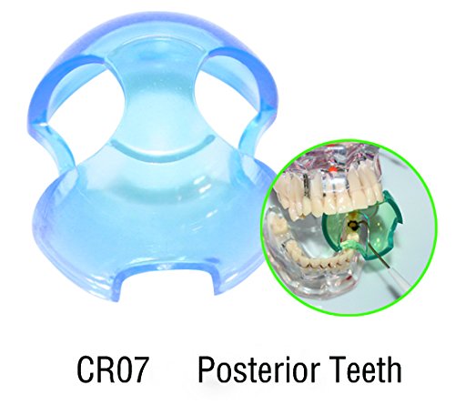 SDent® USA FDA & TUV CE Certified 20-Piece Dental Mouth Prop Bite Block Set - 10pcs Anterior Teeth & 10pcs Posterior Teeth Cushion Opener Retractor - Ideal for Dental Procedures, Oral Surgery, and Orthodontic Treatments