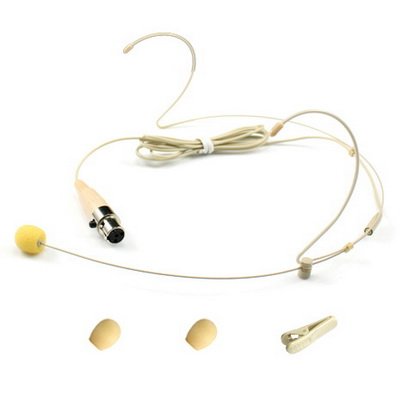 YPA MM1-C4A Replacement Headset Mic for AKG Wireless Microphones - Professional Studio & Live Performance Headset Microphone