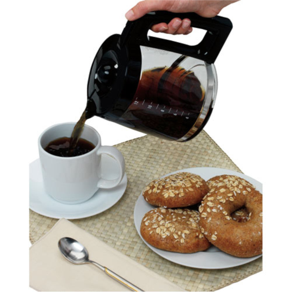 Hamilton Beach 46382C Front Fill Plus Programmable Coffee Maker - Certified Refurbished with Home Essentials Warranty | Perfect for Home, Office & Kitchen Use