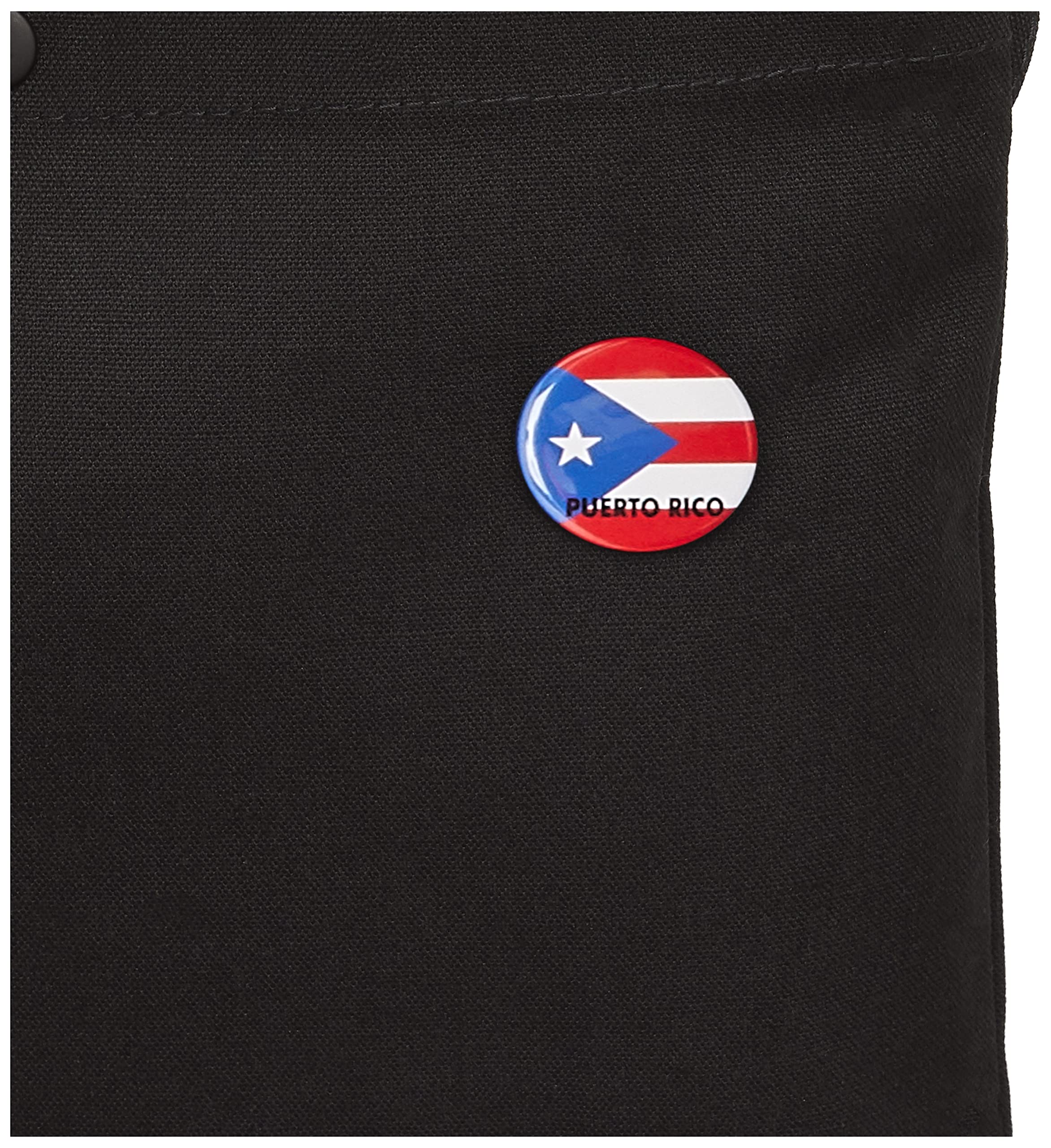F-Style Sacoche Crossbody Bag with Flag Can Badge - Stylish & Functional for Travel, Work & Everyday Use