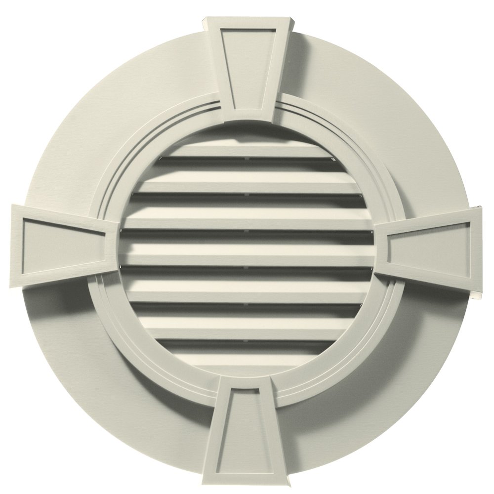 Builders Edge 120033030082 Roof Vent - Durable Linen Color for Attic & Home Ventilation | Perfect for Residential & Commercial Buildings
