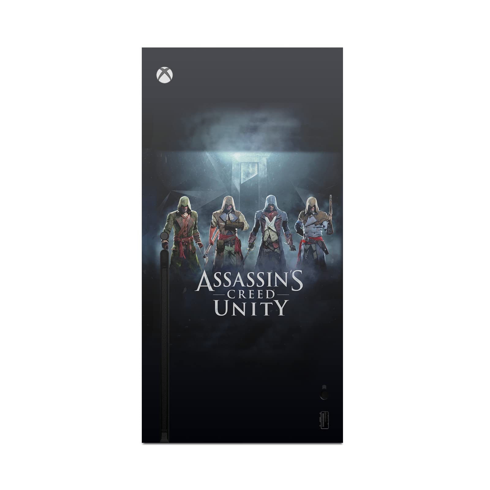 Officially Licensed Assassin's Creed Unity Key Art Vinyl Sticker Skin Decal for Xbox Series X Console & Controller - Gaming Accessories for Xbox Fans | Perfect for Customizing Your Gaming Setup