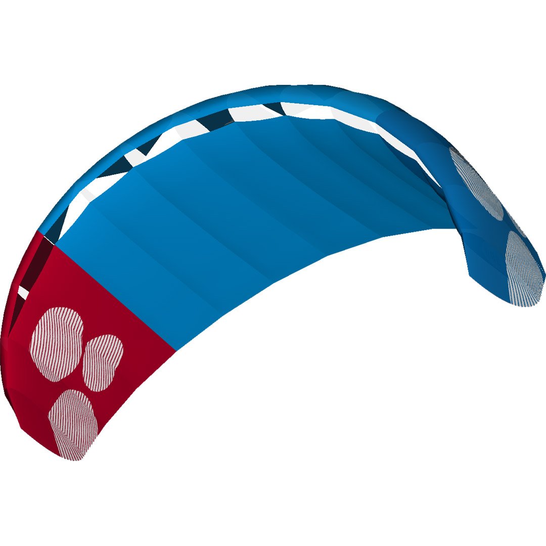 HQ4 Rush School 300 Kite - 4-Line Trainer Kite for Kiteboarding, Snowkiting & Landboarding - Perfect for Beginners & Practice Sessions