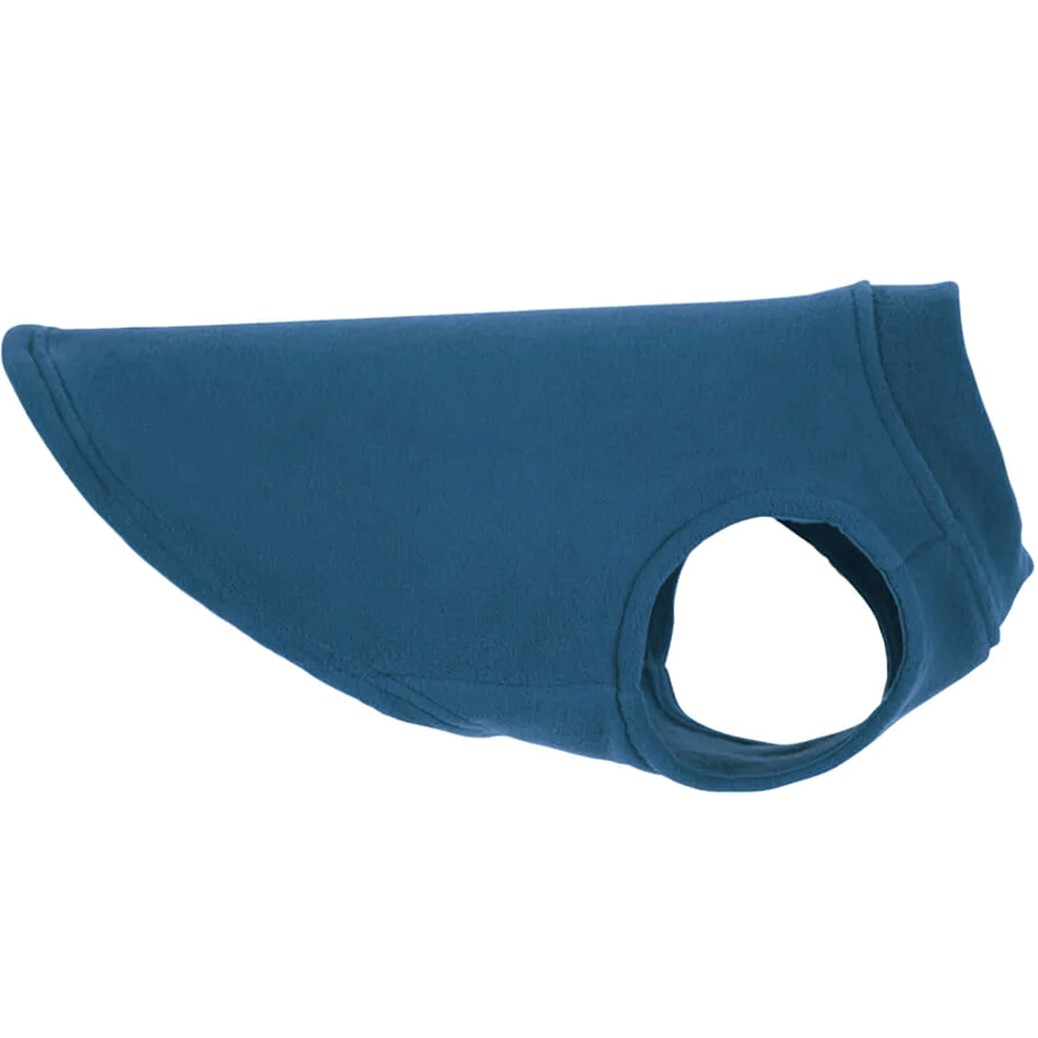Gooby Steel Blue Stretch Fleece Dog Vest - Warm & Comfortable Winter Coat for Small to Medium Dogs - Perfect for Outdoor Walks, Hiking & Cold Weather Adventures