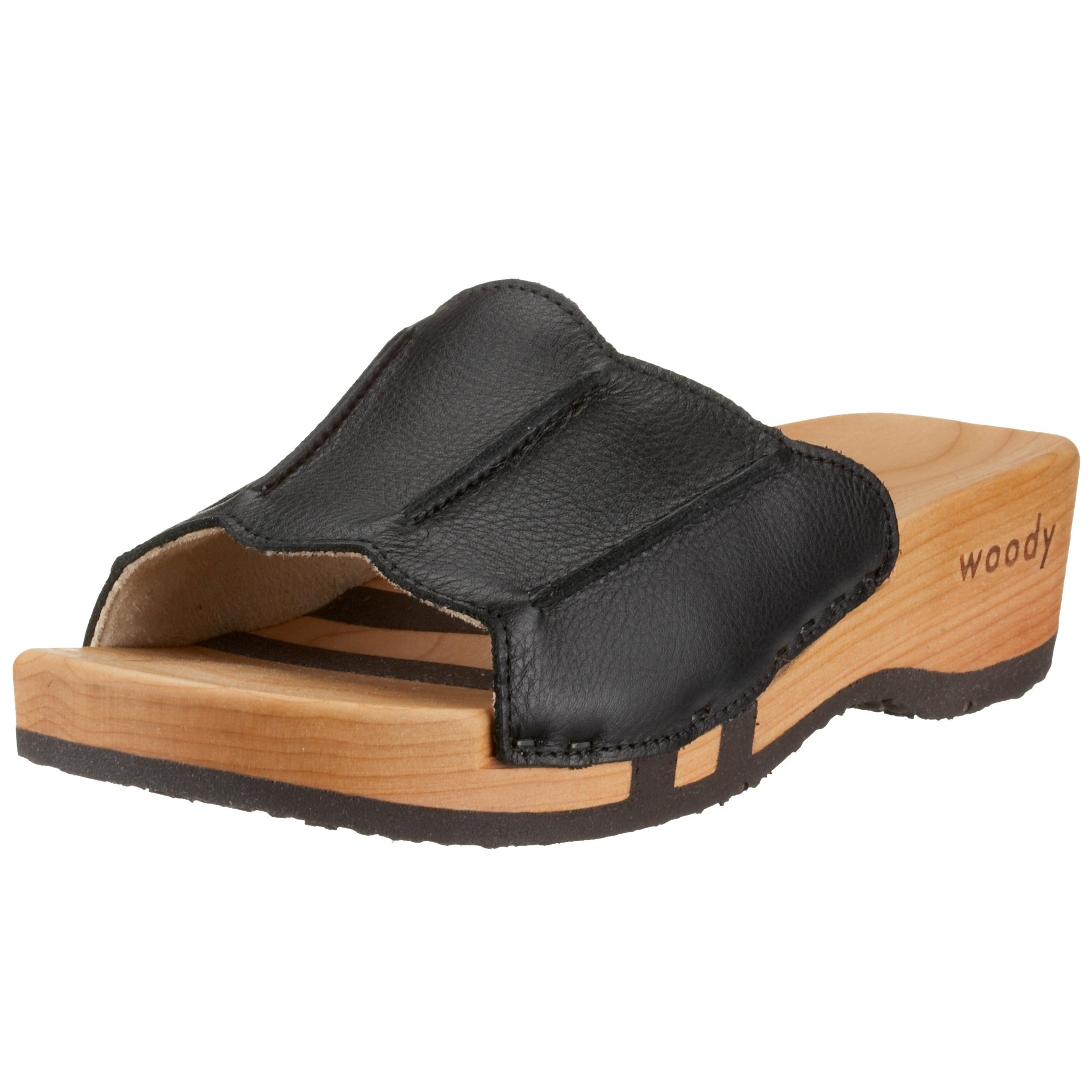 Stylish Women's Wooden Clogs - Comfortable Slip-On Shoes for Home, Garden & Casual Wear | Breathable & Lightweight