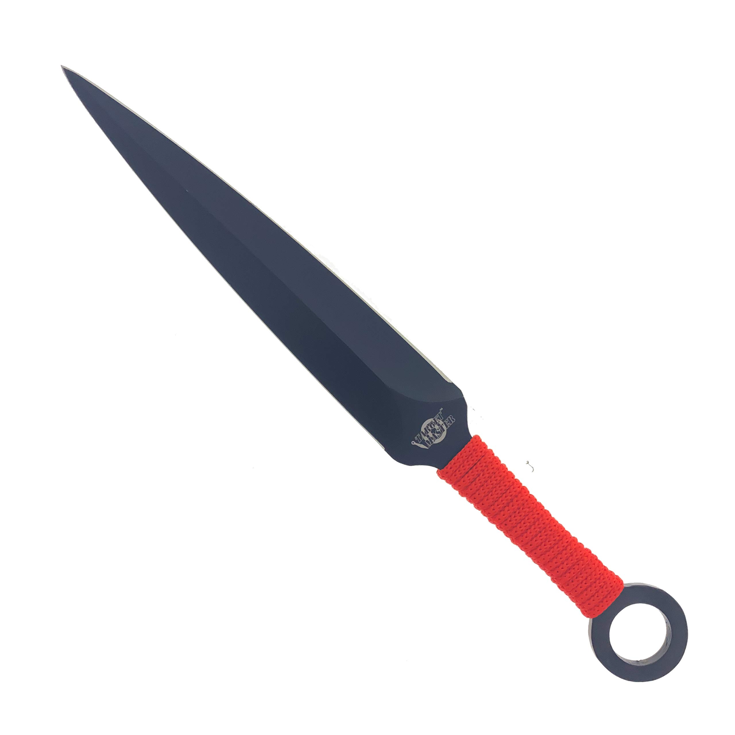 12 PCS Throwing Knives Kunai Set - Red, Black, Blue | Perfect for Ninja Training, Martial Arts Practice, Outdoor Survival & Collectors Gifts | Durable Stainless Steel Blades for Target Practice & Cosplay