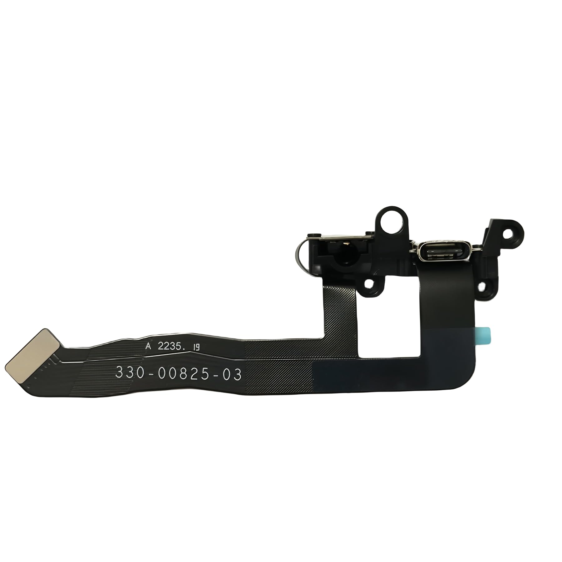 Meta/Oculus Quest 2 Power Headset Aux Jack Flex Cable - Replacement Charging Port & Headphone Flex Cable with Bracket Buckle for VR Gaming Accessories | Perfect for DIY Repairs & VR Headset Maintenance