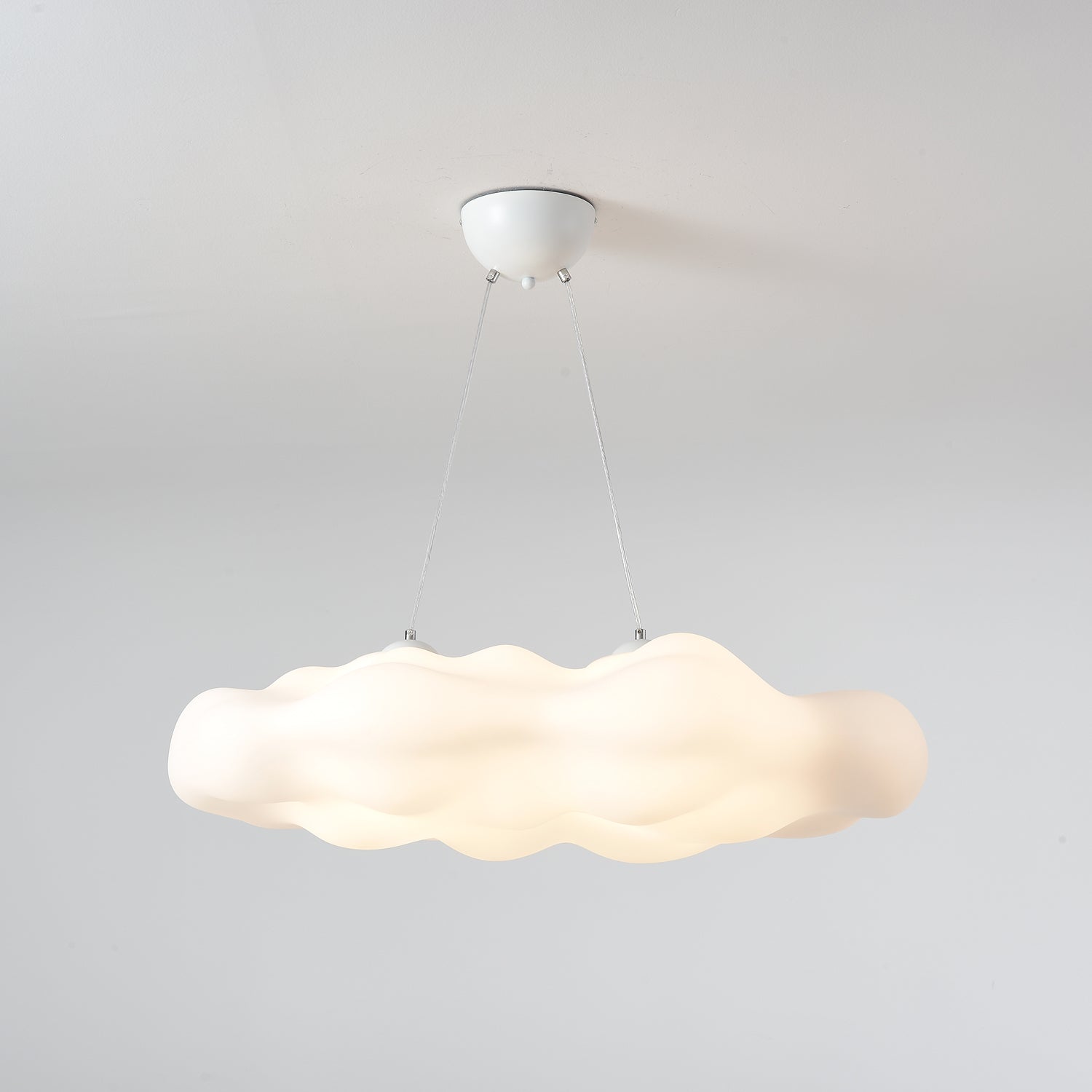 Cloudys Modern Pendant Light - Elegant Hanging Ceiling Fixture for Dining Room, Kitchen Island & Bedroom Decor